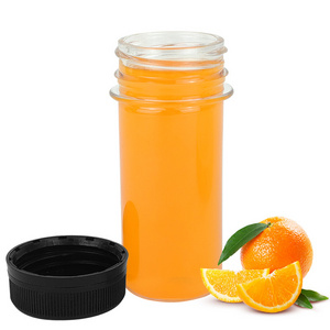 Empty Plastic PET 60 ml 2 oz Mini Shot Packs Beverage smoothies Pure Orange Juice Bottles and Containers