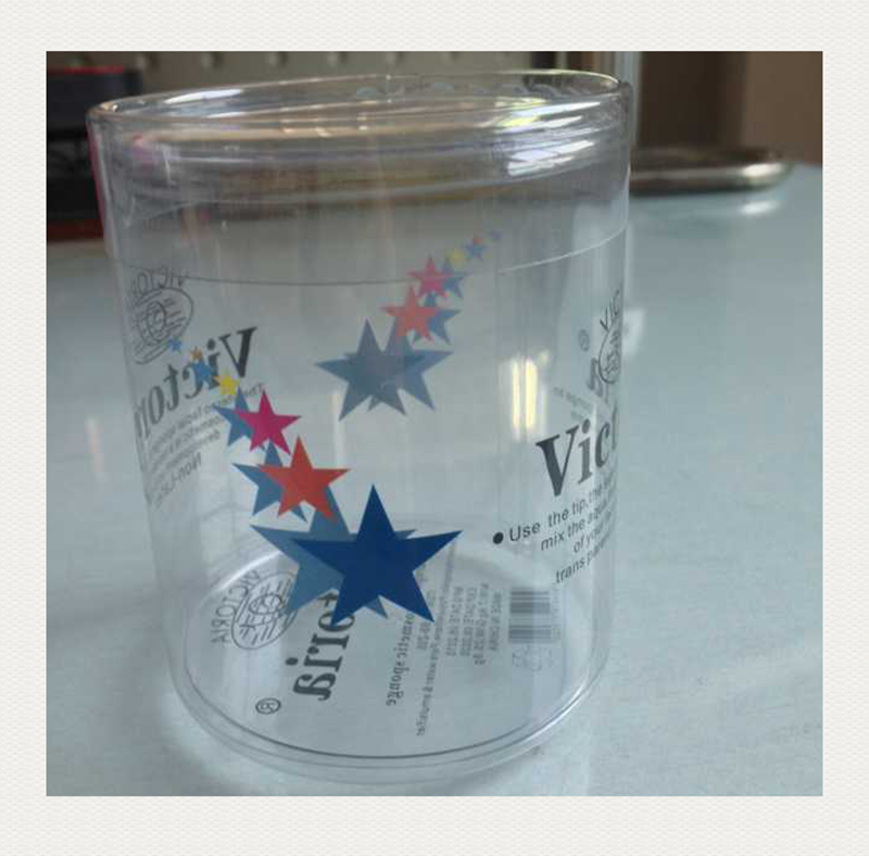 Customized Pvc Pet Pp Tube Container Clear Packaging Transparent Cylinder Round Plastic Box