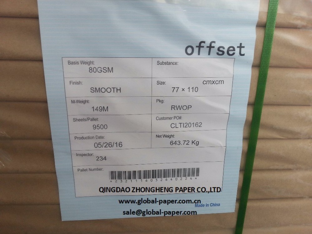 Hot sale paper product bond paper / offset paper