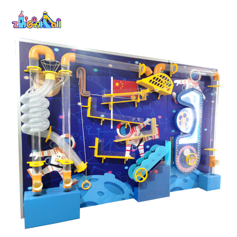 Educational Wall Mounted Interactive Wall Games Interactive Wall Play Systems for Kids Club and Early Learning Center