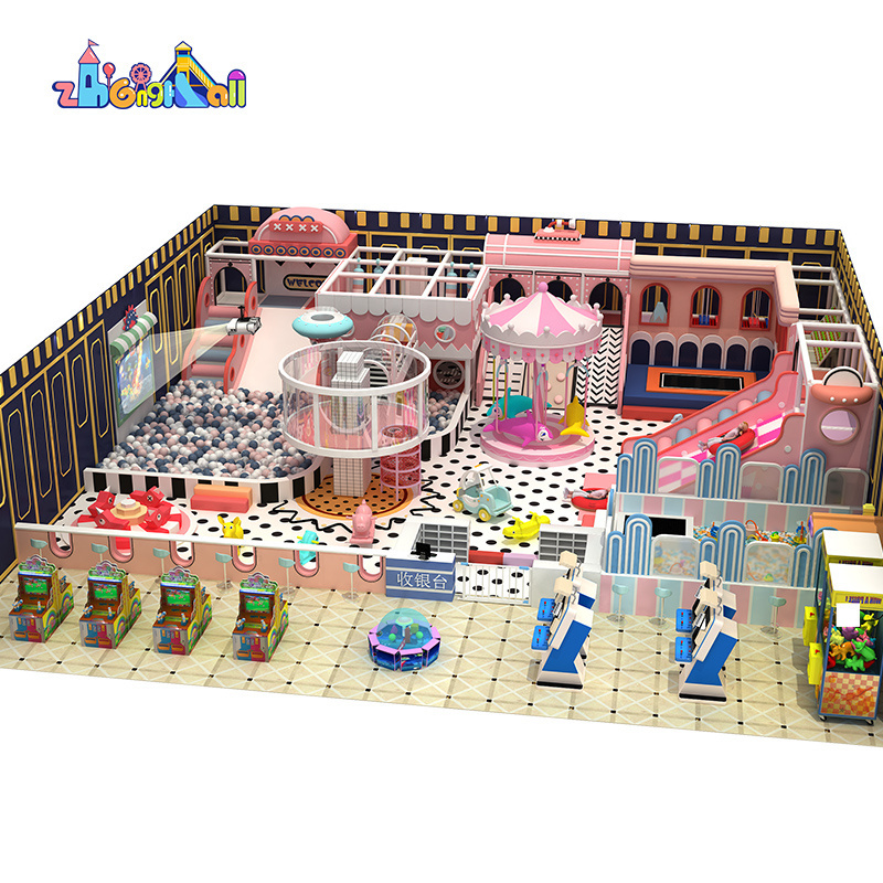 Attractive Children commercial interior playground