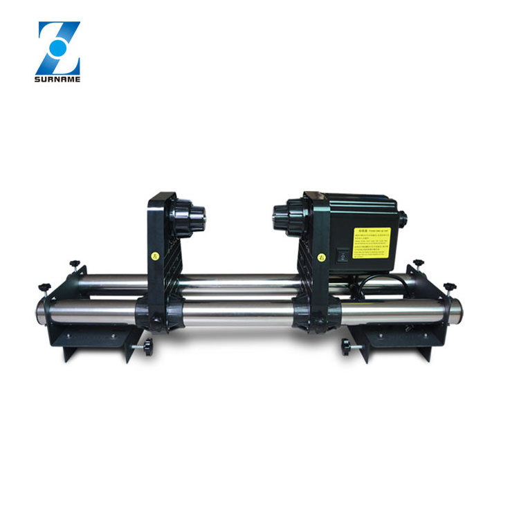 zhousurnanme Manufacturer supplier printer paper take up roller system for Mutoh Mimaki Roland large format printer parts