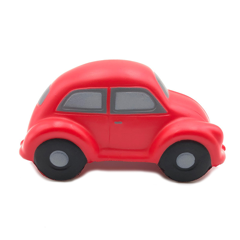 Eco friendly one dollar gifts pu foam toys car anti stress ball