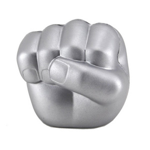 Hot Sale Promotional High Quality thumb fist Shape PU Foam thumb fist palm Anti Stress Ball