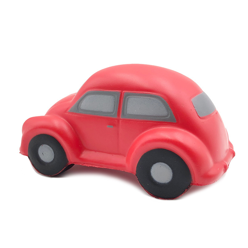 Eco friendly one dollar gifts pu foam toys car anti stress ball