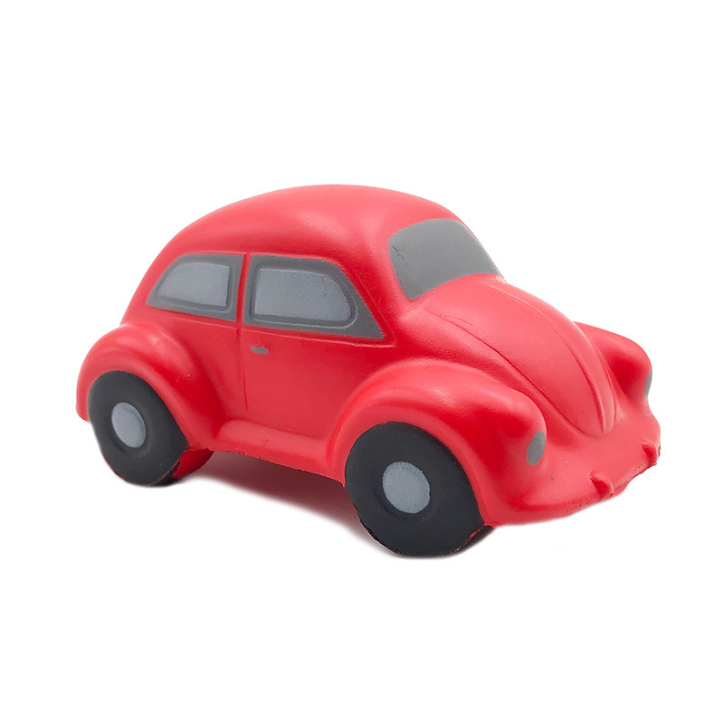 Eco friendly one dollar gifts pu foam toys car anti stress ball