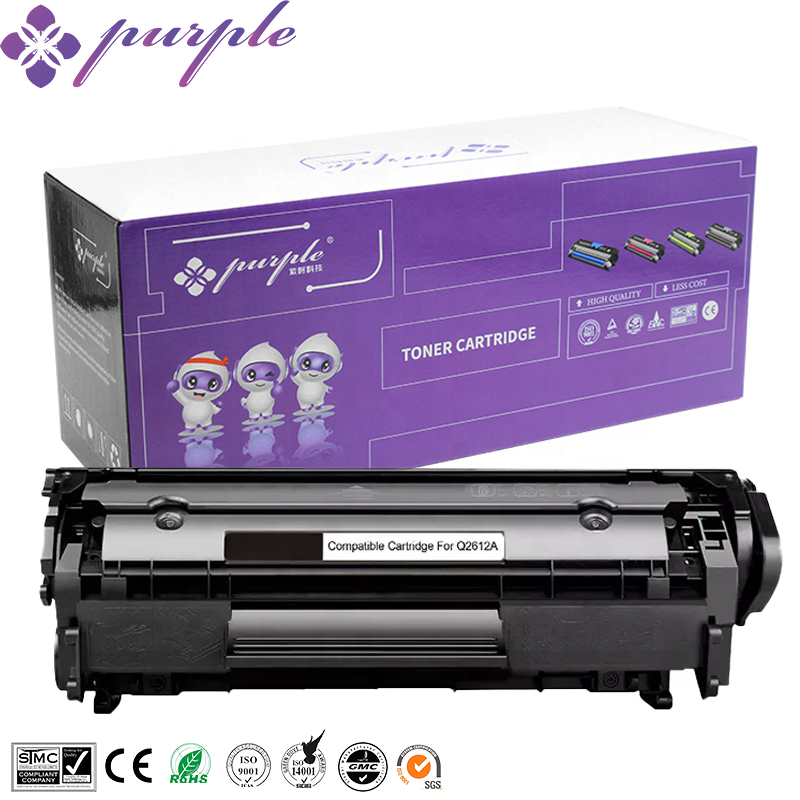 High Quality Compatible Q2612A 12A 05A 17A 26A 35A 36A 78A 80A 83A 85A CB435A CB436A CE285A CE278A CF280A toner cartridge