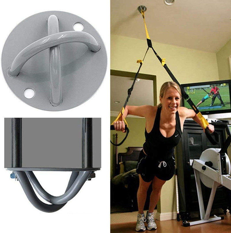 Wall Mount Bracket for Suspension Straps Trainer Ceiling Anchor Mount for Body Weight Strength Training Systems Yoga Swings