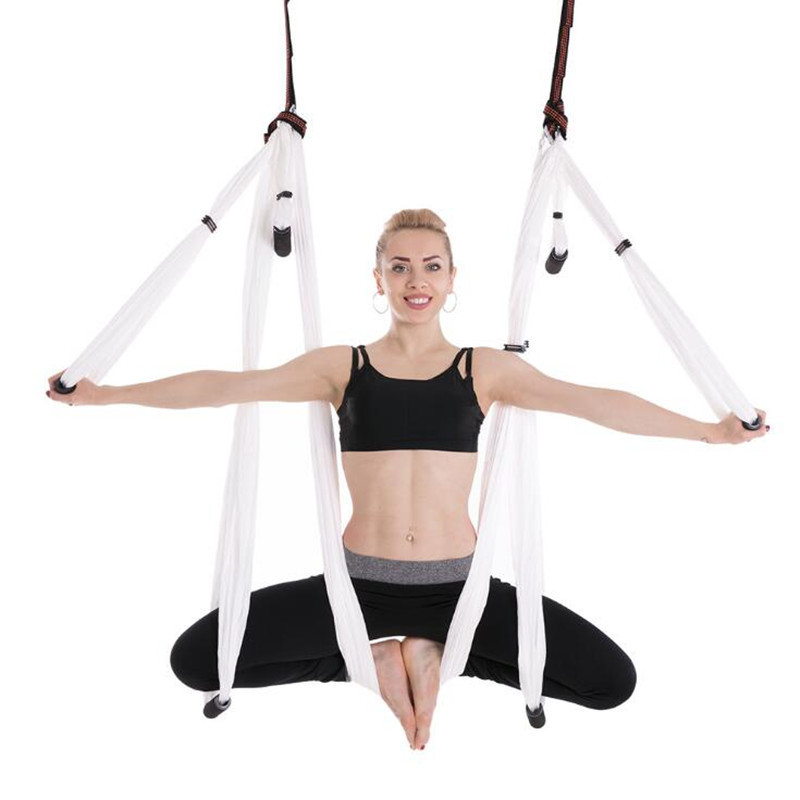 Anti Gravity Gradient Flying Yoga Bed Low Stretch Aerial Yoga Hammock Swing