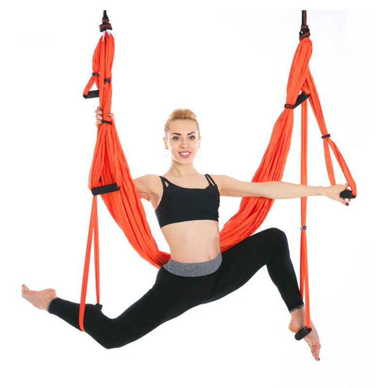 Anti Gravity Gradient Flying Yoga Bed Low Stretch Aerial Yoga Hammock Swing