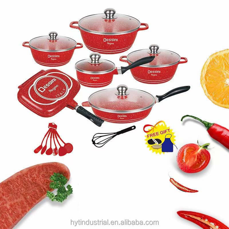 13Pcs Non Stick Cookware Set Cookware Sets 12 Pcs Enamel Pot Set Cookware