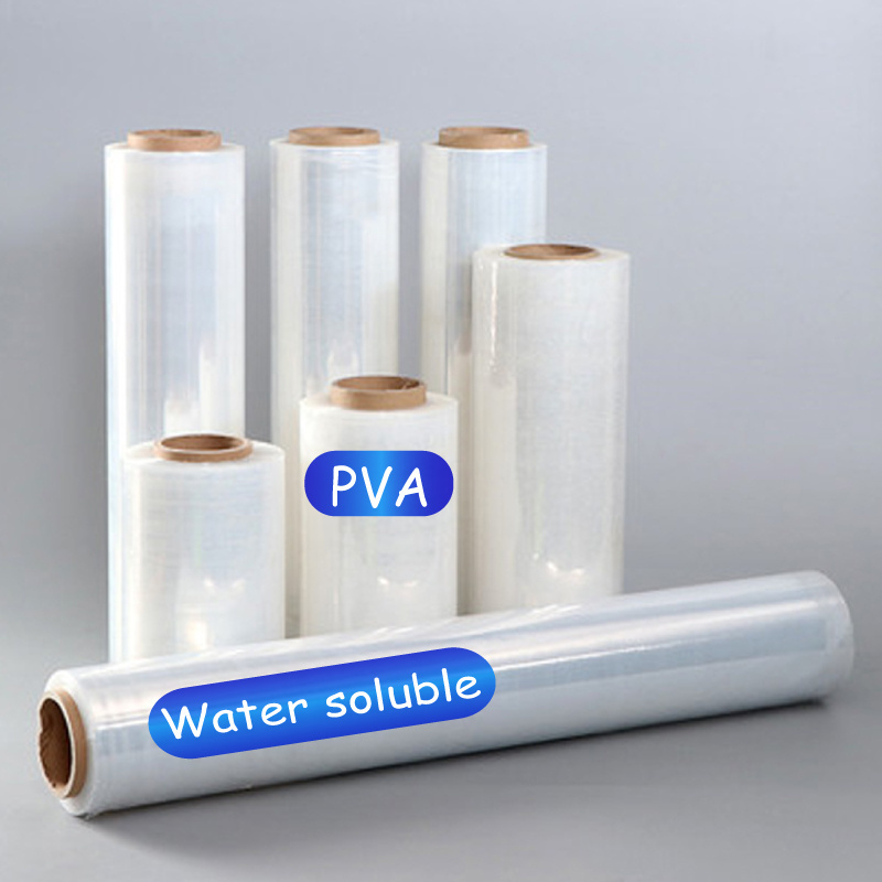 Customized Water Soluble Package PVA Dissolvable Laundry Plastic Watersoluble Film Bags In Hot Water For Laundry Beads