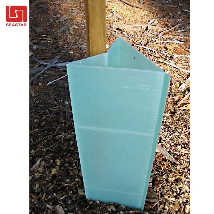 tree guards plastic protecting plants pp corrugated tree guard