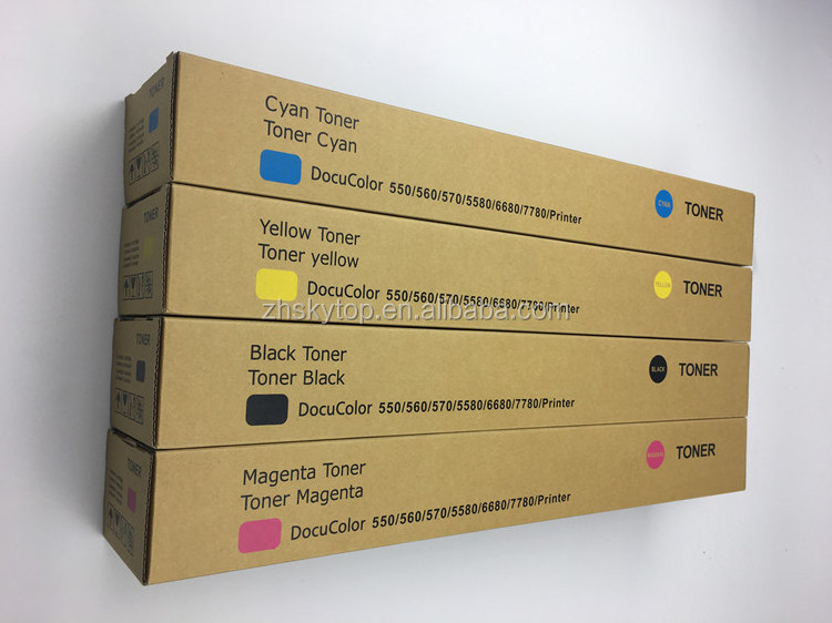 Skytop Color Toner Cartridge for xerox 550 560 570 DC550 DC560 DC5580 DC6680 DC7780 toners