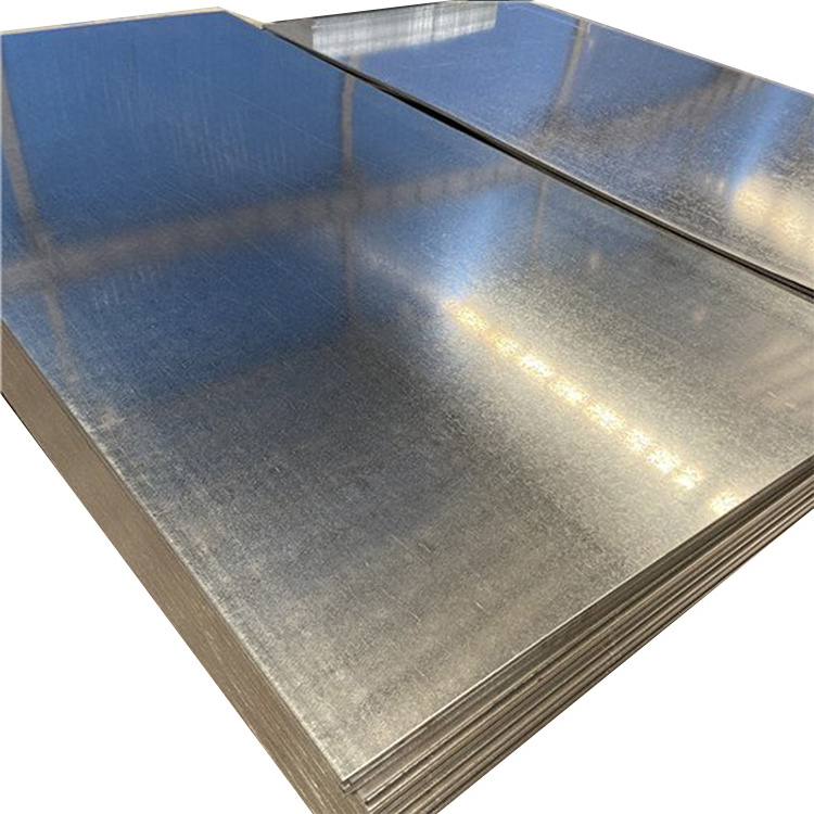 Fast Delivery 28 26 Gauge Z275 Zinc plate Metal Hot Dip Gi Galvanized Steel Sheet Plate 0.3mm 0.5mm 2mm 3mm Thick gi plate