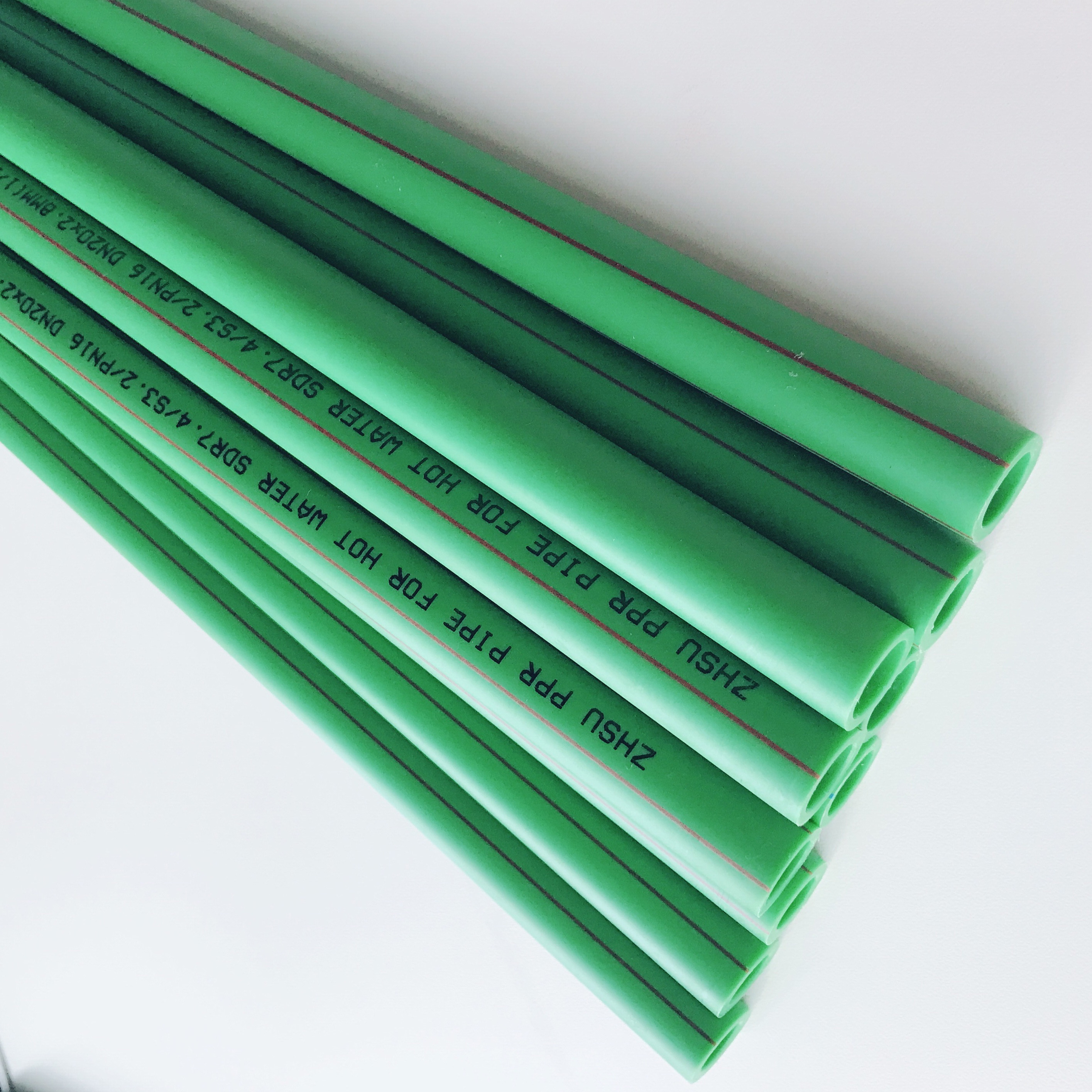 China supplier Green polypropylene pipe pn25 50mm ppr  pipe