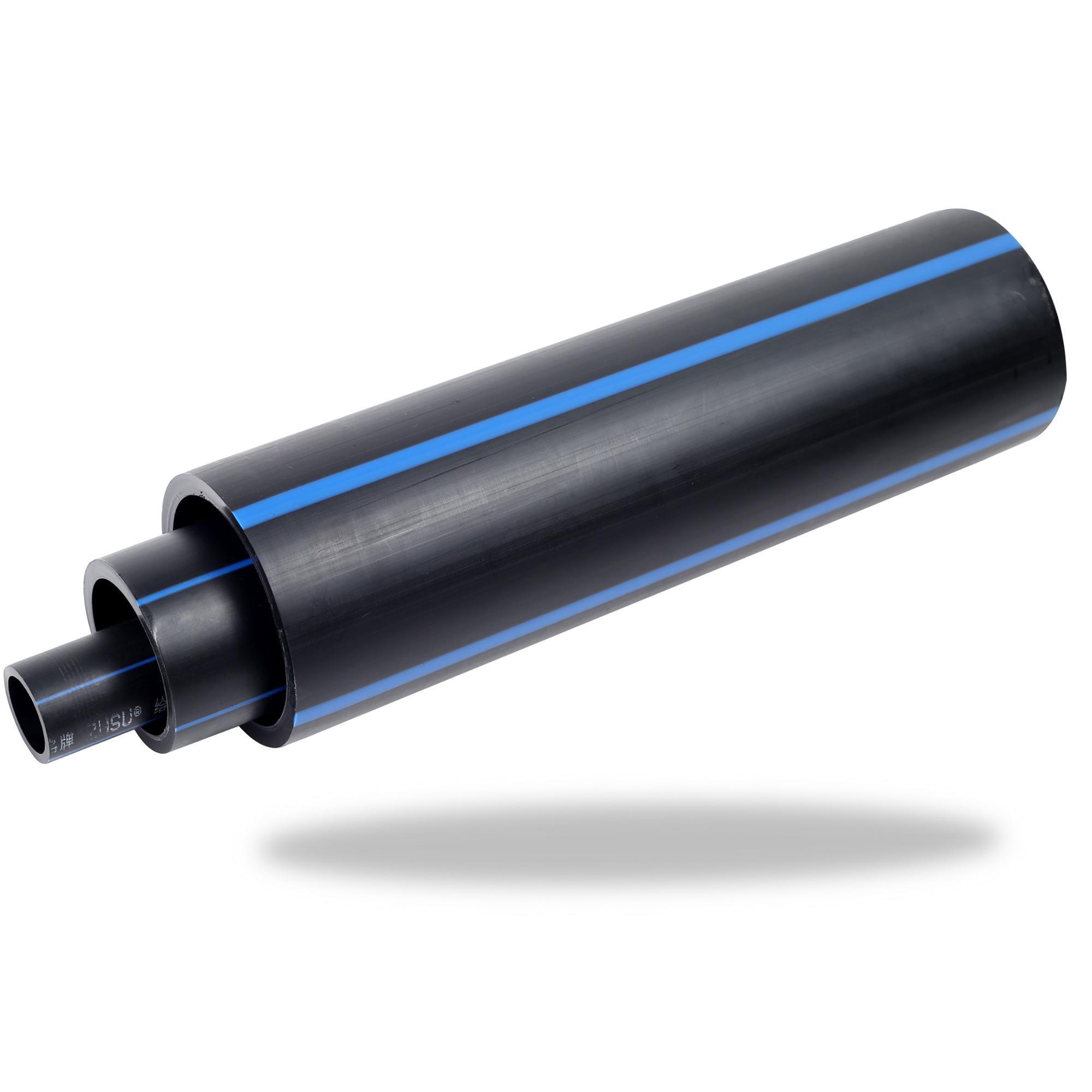 black 200mm 75mm pn10 100mm 12 bar sdr11 5 inch hdpe pipe anti corrosion male adapter price p100 catalogue