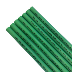 China supplier Green polypropylene pipe pn25 50mm ppr  pipe