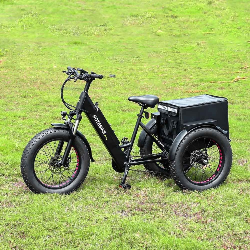 3 wheel electric tricycle 36V 48V electric bike 250w 350w 500w 750w motor solar cargo electric tricycle bicycle