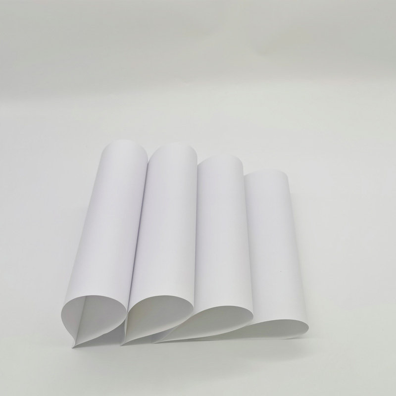 Factory Custom 100 x 1 Sheet A4 White Ultra Gloss Self-Adhesive Sticker Labels Waterproof Vinyl Sticker Paper