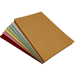 Mixed Color Coated Paper A4 Matte Colorful Label Stickers 25 Sheets Color Cardstock Self-adhesive Matte  Synthetic paper