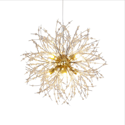 Crystal Chandelier Lighting Living Room Villa Crystal Decorative Chandelier Crystal Chandelier Pendant Light for Dining Table