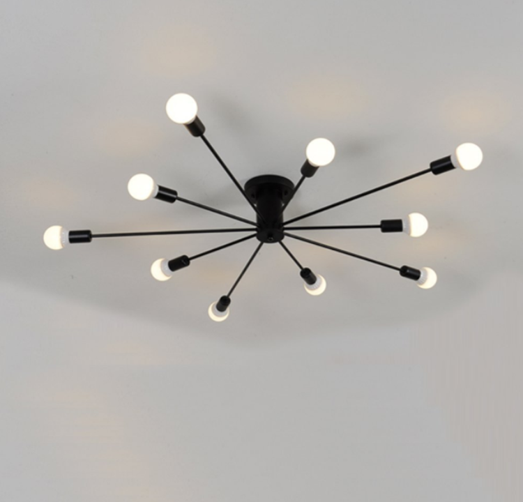 living room decorative contemporary industrial design led ceiling light