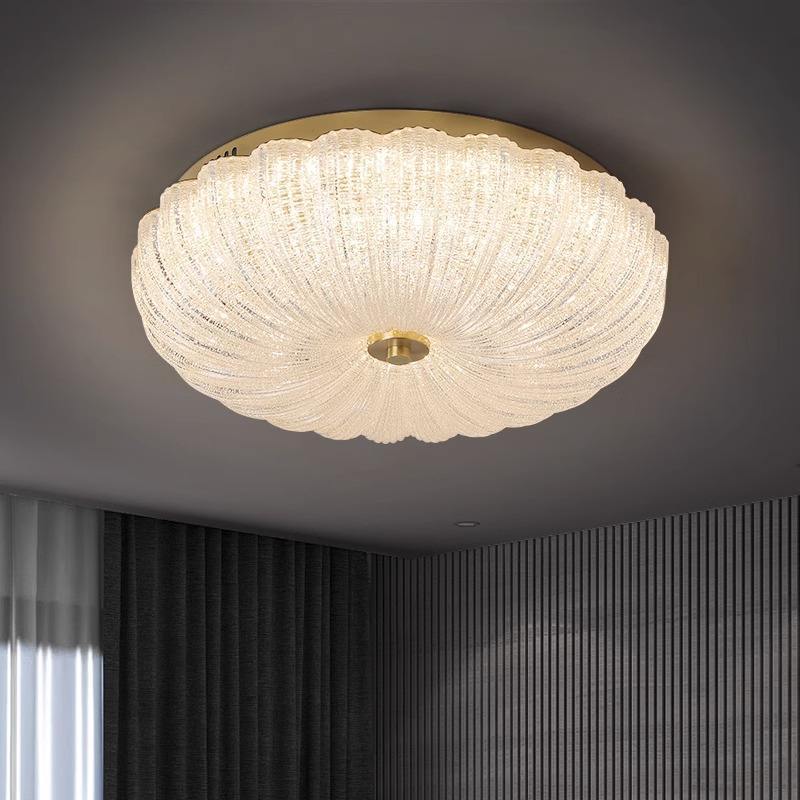 LED Crystal Ceiling Lamp Room Round Ceiling Lamp Crystal Ceiling Lights for Hallway Home Lighting for Bedroom