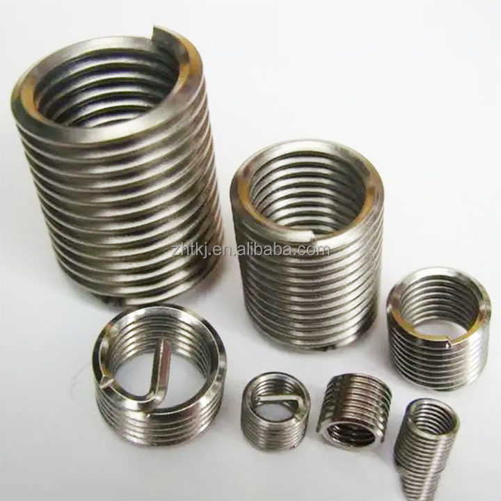 Threaded Inserts M3 M4 M5 M6 M8 M10 M12 Stainless Steel Self Tapping Wire Thread Repair Insert Screw