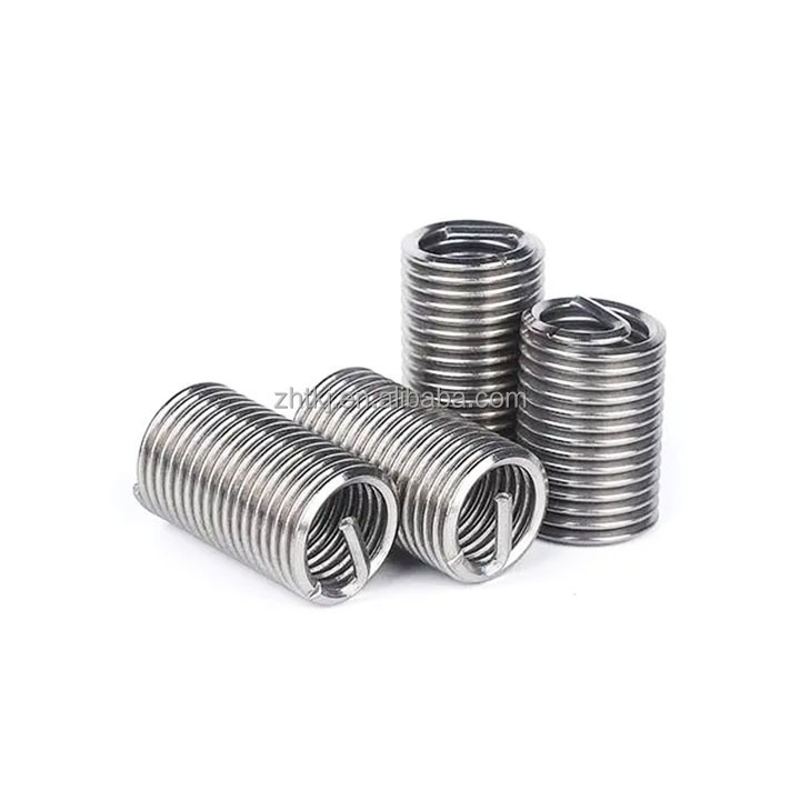 Threaded Inserts M3 M4 M5 M6 M8 M10 M12 Stainless Steel Self Tapping Wire Thread Repair Insert Screw