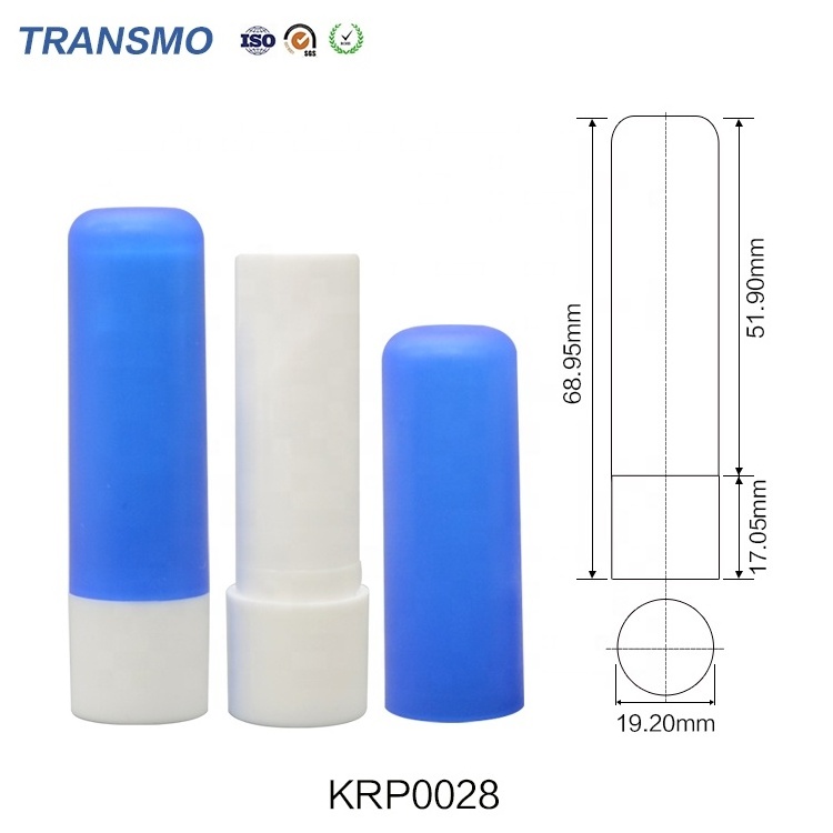 Biodegradable lip balm packaging customize skinny lip balm twist up tubes pink deodorant stick lip balm container