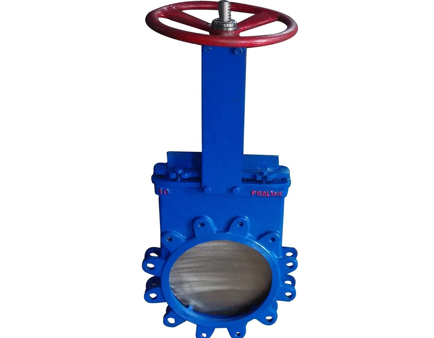 ZHTV NPS2~36 Knife Gate Valve Zero Cavities  Zero Turbulence Stainless Steel Full Port Design Abrasive Fluids Knife Gate Valve