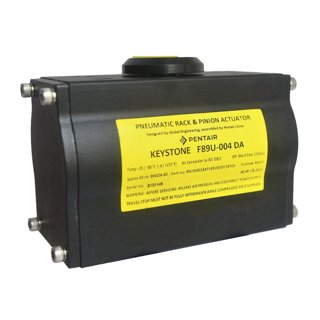 KEYSTONE F89 Pneumatic Actuator Quarter-Turn 1/4