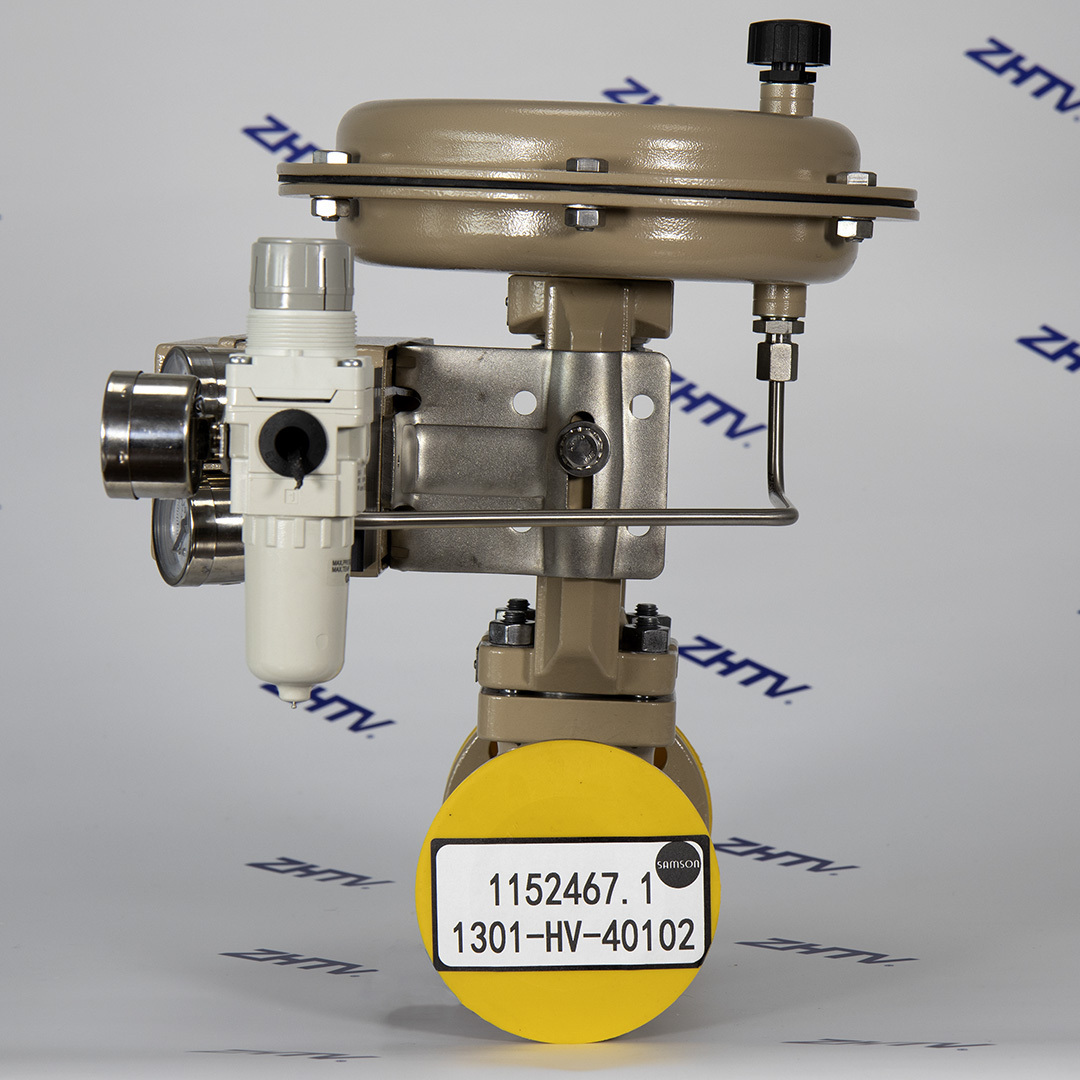 SAMSON 3241 Globe Valves and 3271 Pneumatic Actuators 3730-3 Positioner Low-Pressure Throttling Cryogenic Service Control Valves