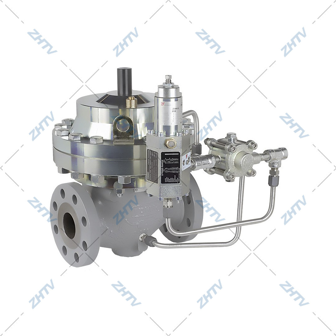 FISHER FLA Series Pilot-Operated Pressure Reducing Regulator Balance Valve Design Single Pilot Regulator Pressure Reducing Valve