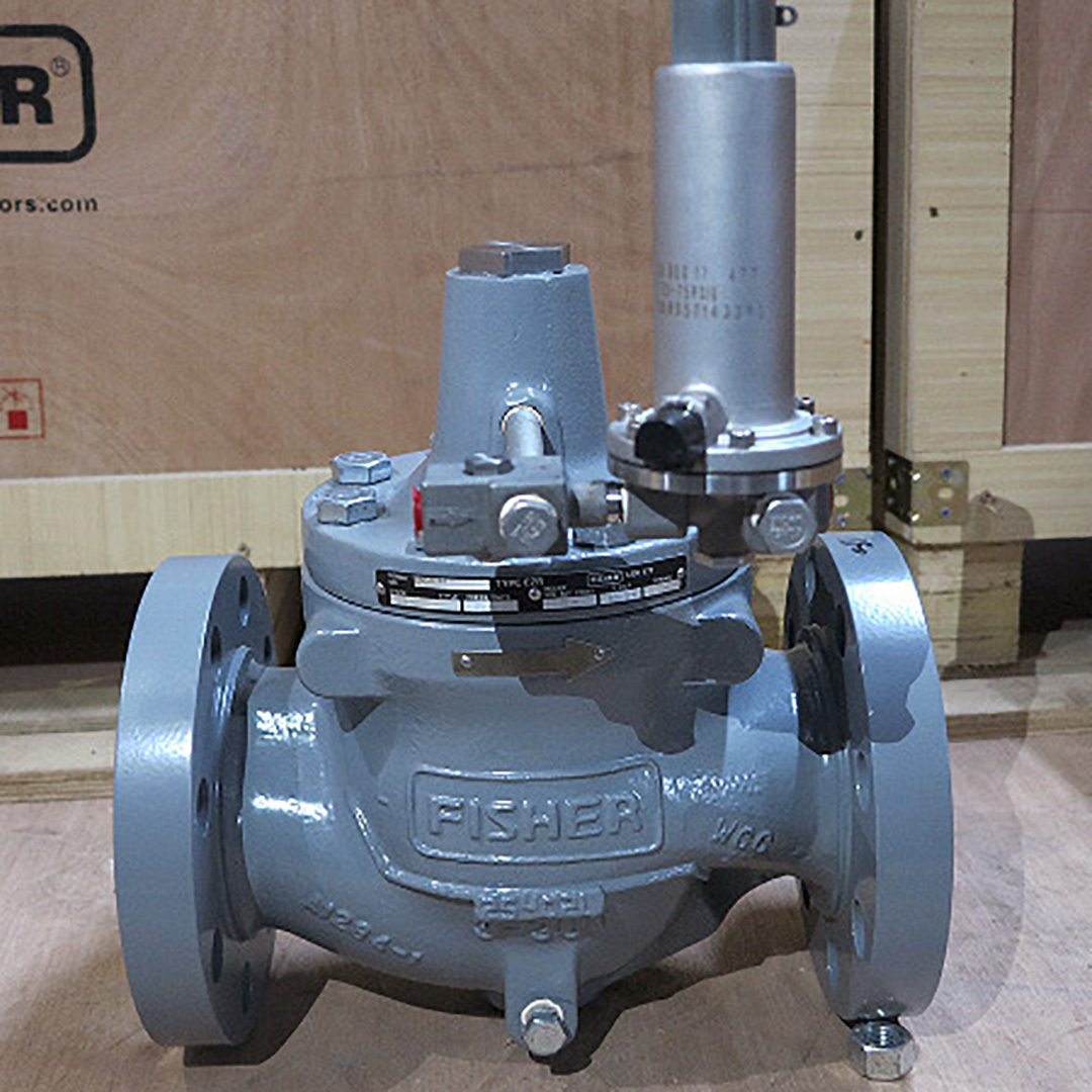 FISHER EZR Pilot-Operated Pressure Reducing Regulator Provides Overpressure or Under PressureProtection Pressure Reducing Valves