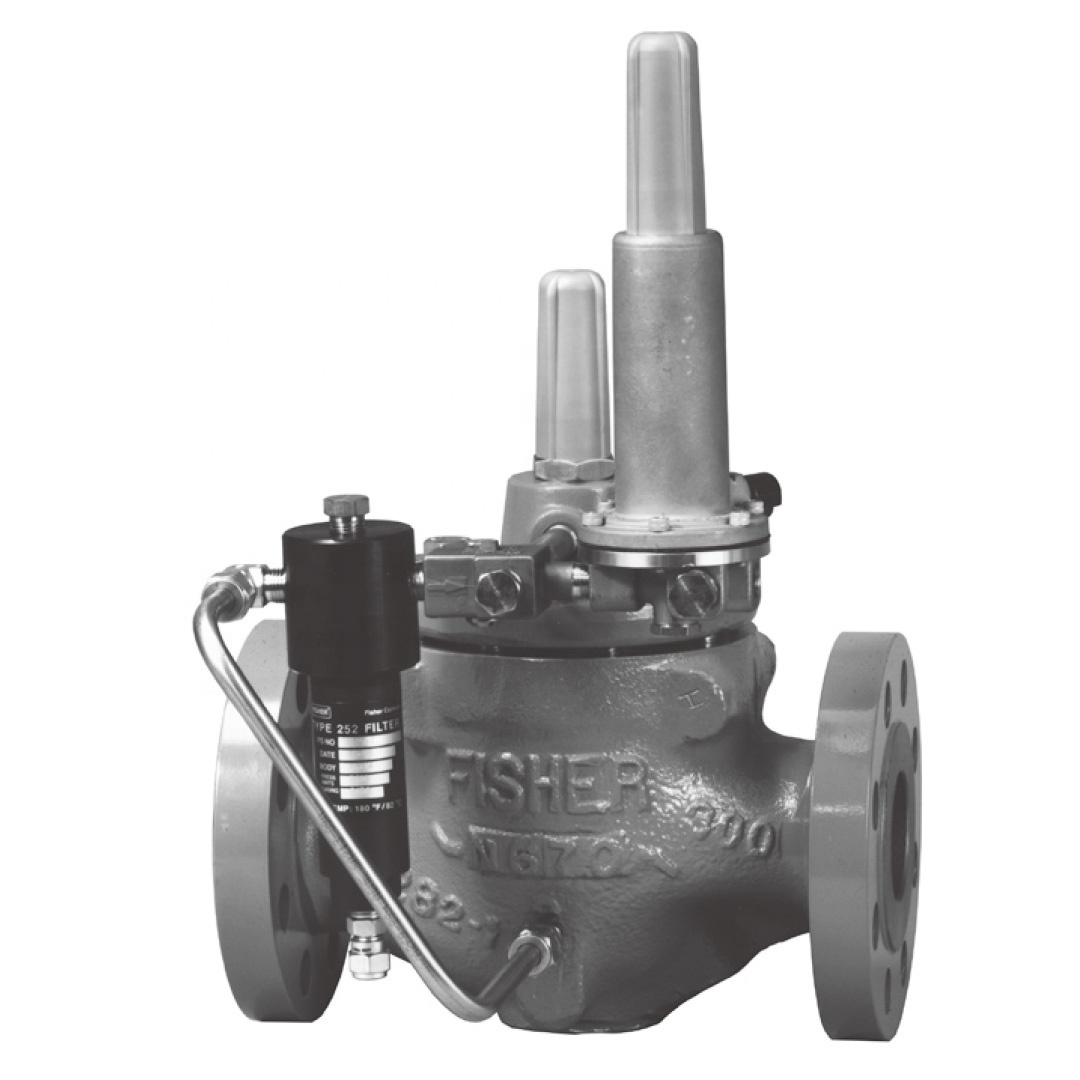 FISHER CSB400 Direct Operated Spring Loaded Regulators Pressure Reducing Active Monitor Regulators Self-Operated Slam Shut Valve