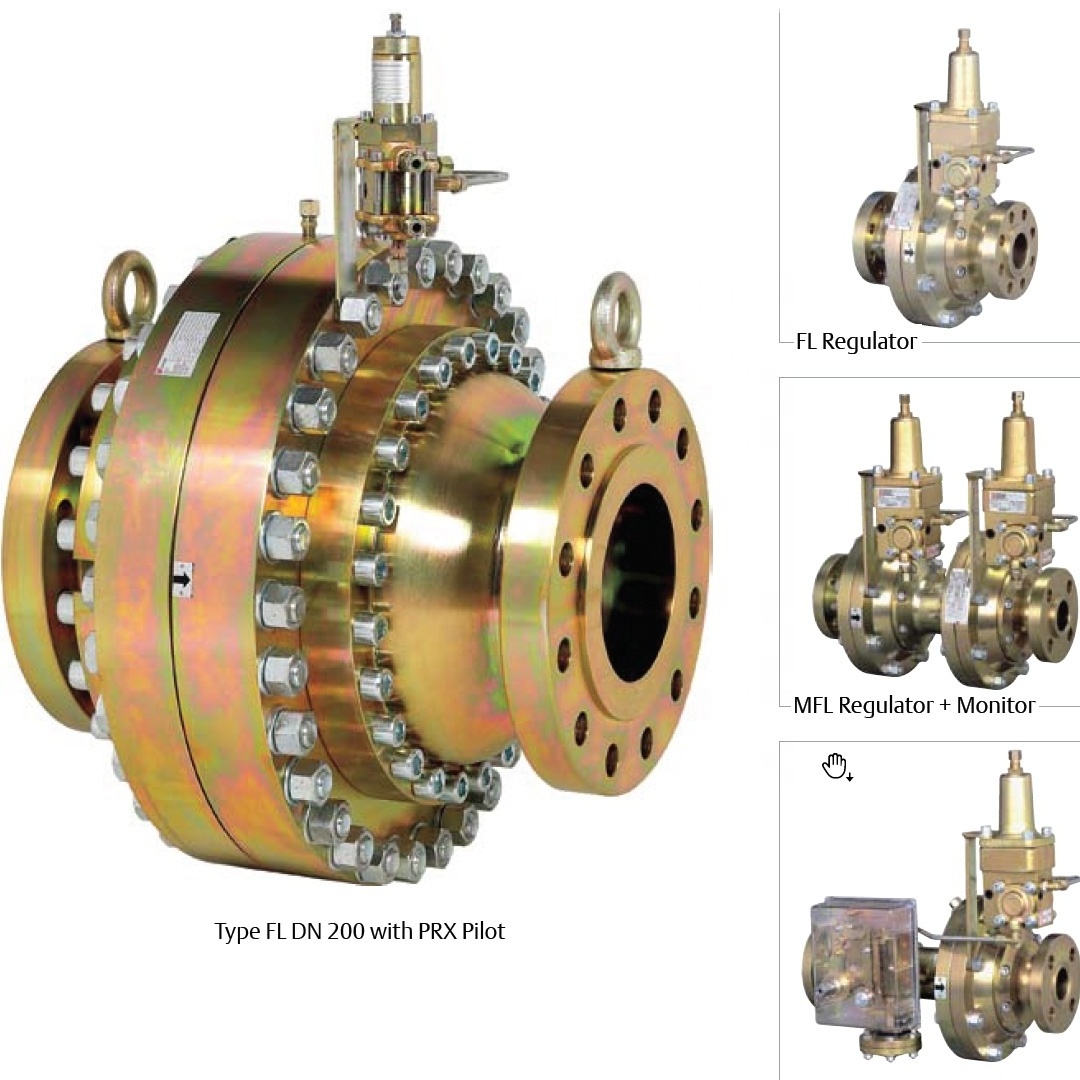 FISHER CSB400 Direct Operated Spring Loaded Regulators Pressure Reducing Active Monitor Regulators Self-Operated Slam Shut Valve