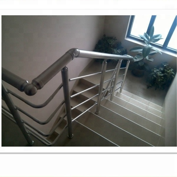 Aluminum stair railing accessories outdoor balcony and indoor handrail Stair pillar accessories