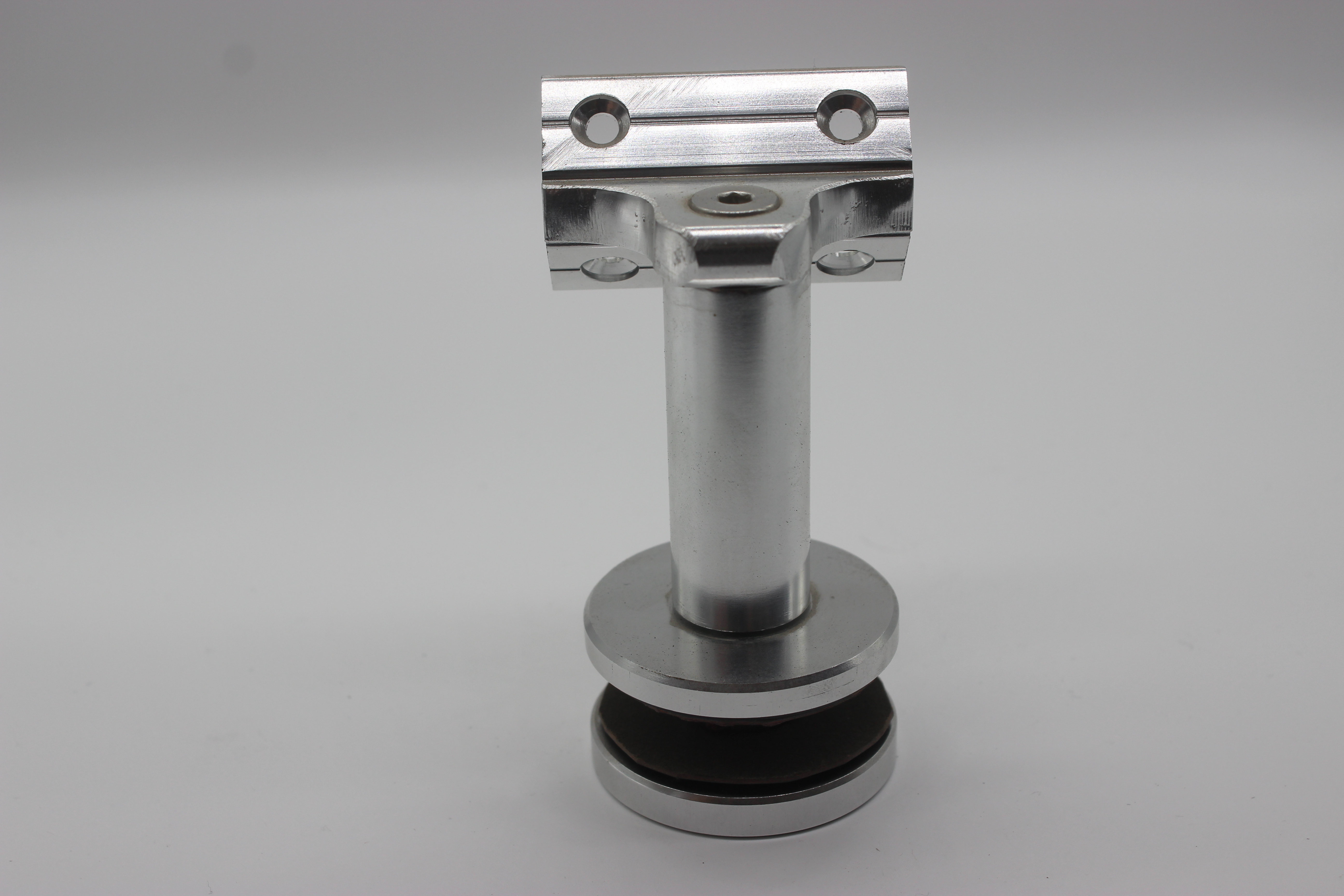 aluminium staircase railing fittings for glass adjustable Handrail Bracket for Round Railing spider designs