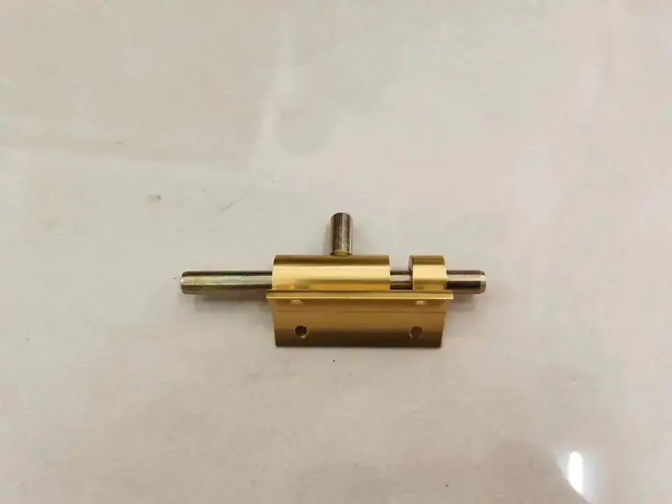 High Quality Security Anti-Theft Sliding Flush Brass Barrel Tower Door Bolt