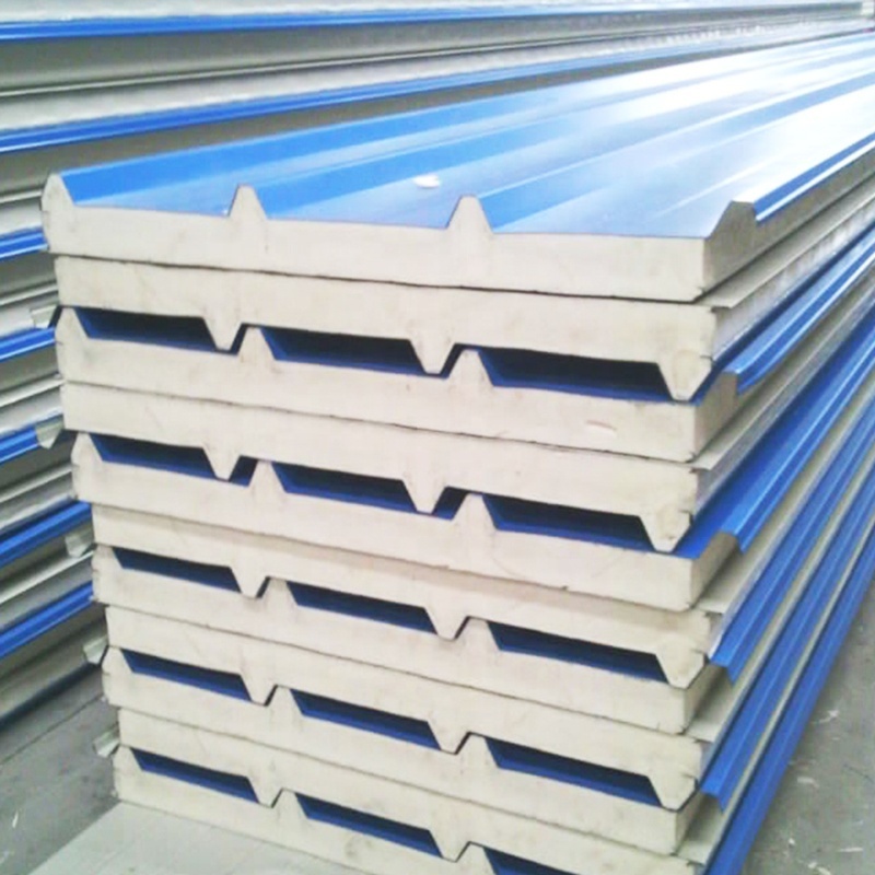 ISO Panels PIR/PU/EPS /Rock Wool Board Insulated Cold Room SIP Panel Freezer Insulation Sandwich Wall Panel