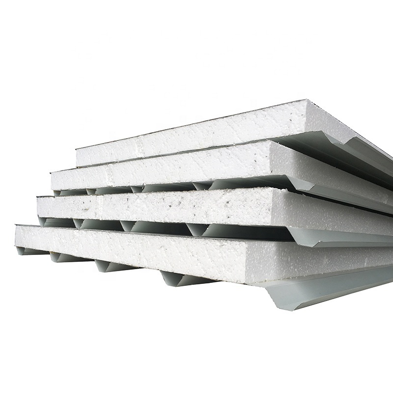 Expanded Polystyrene EPS Sandwich Roofing Covering Panels Sandwich Sheet for Sale