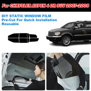 ZHUAIYA Car Window Tint Removable precut window tint film For CHRYSLER ASPEN 4 DR SUV 2007-2009