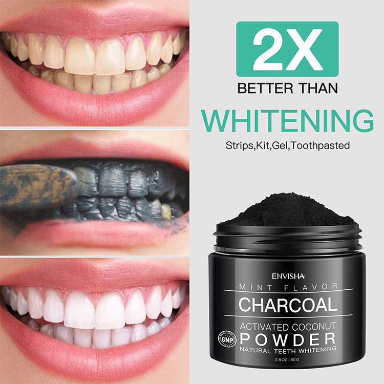 Hot Sale Popular Activated Charcoal Teeth Whitening Powder Whitener Remove Stains Oral Hygiene Dental