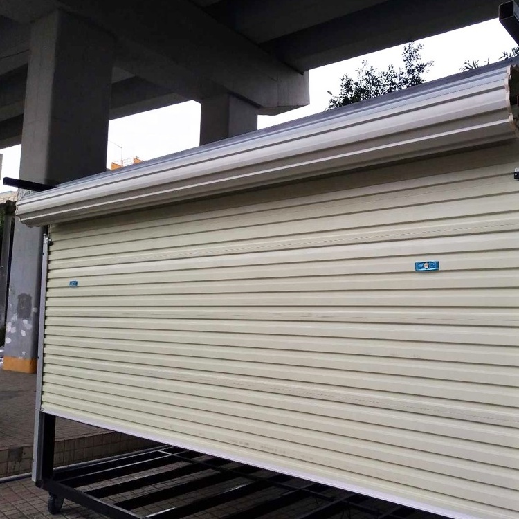 cheap aluminum  roll up garage doorautomatic sliding garage door roller shutter door