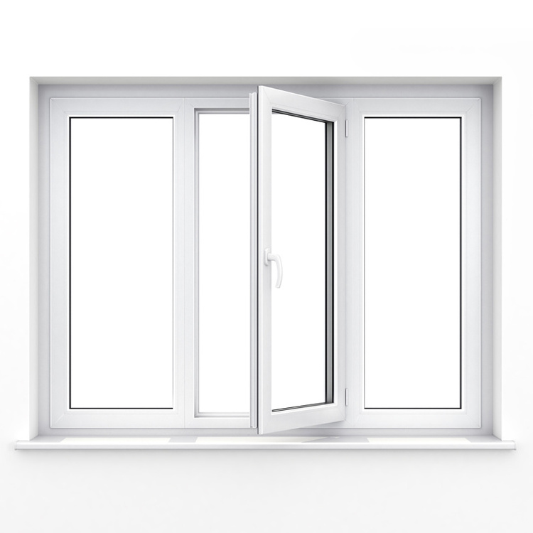 Upvc/pvc small sliding window impact windows for villa window factory