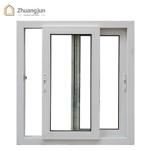 Economic Type North America hot sale UPVC pvc plastic steel sliding windows and doors