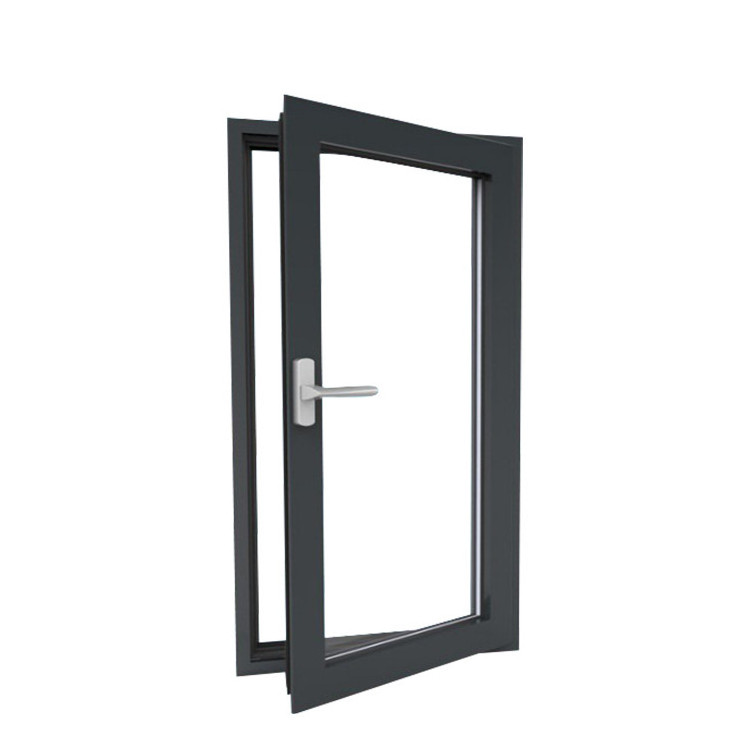 Aluminum alloy frame double glass casement doors toilet door bathroom door soundproof