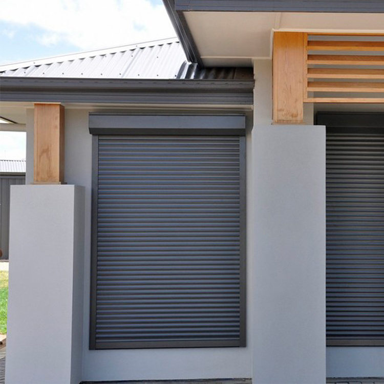 High quality easy install roller shutter window and door aluminum garage doors